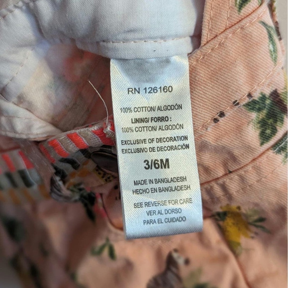 Zoo safari jungle themed bib shortalls for baby 3-6 month - Picture 8 of 8